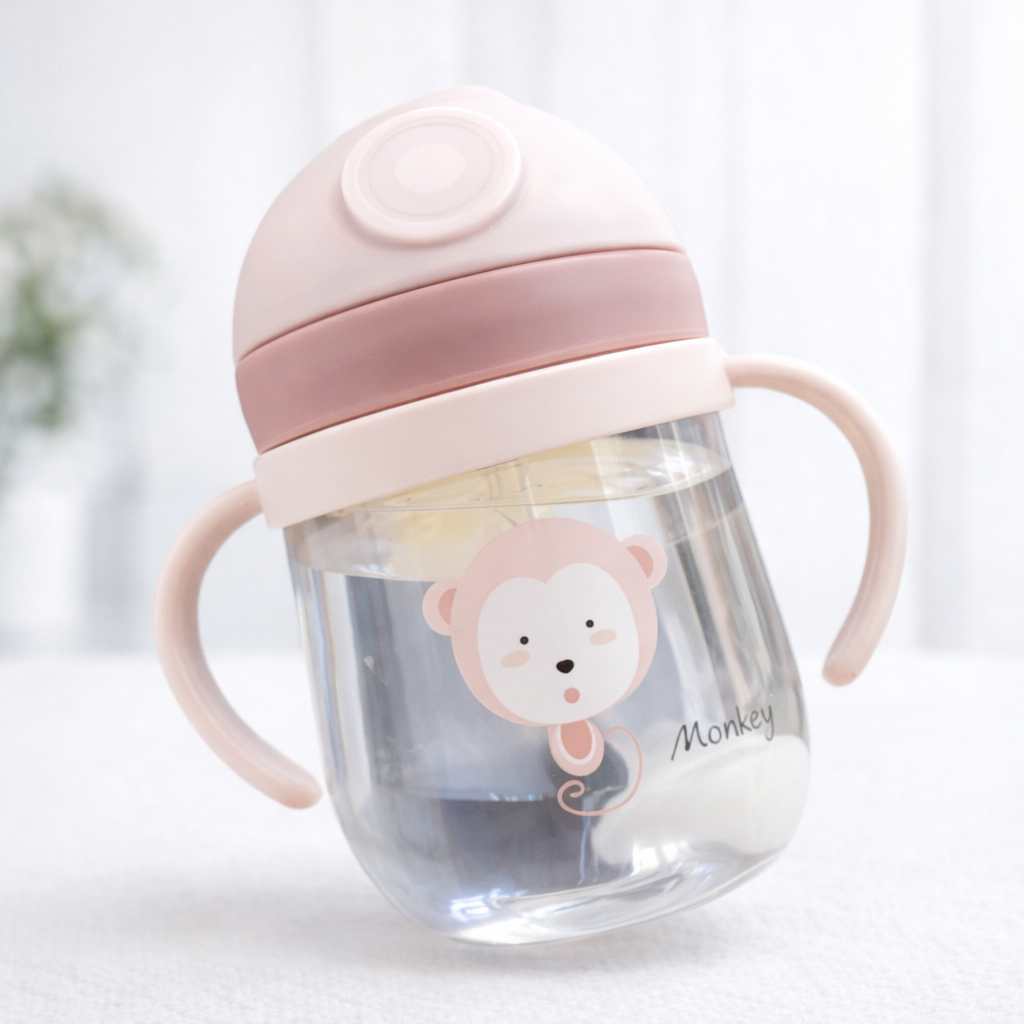 Baby Feeding Bottle With Handles