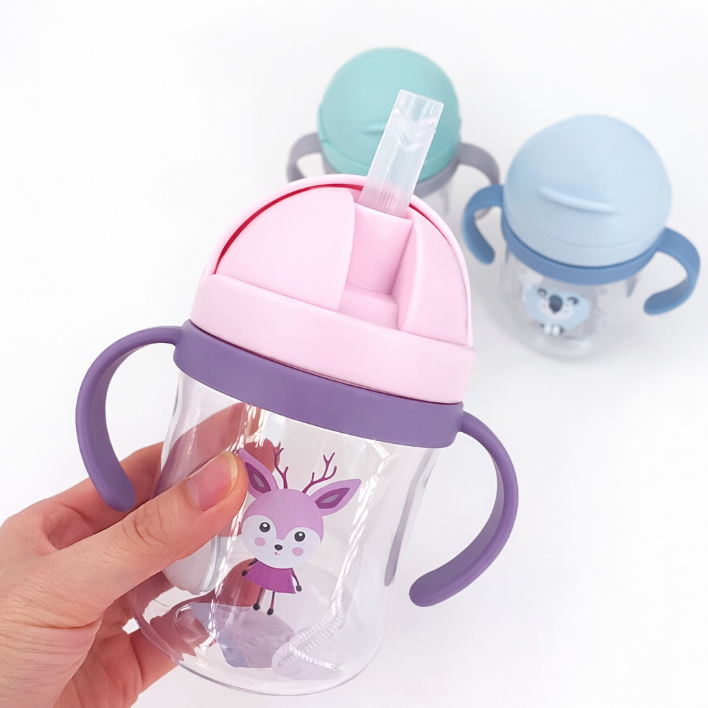 Baby Feeding Bottle With Handles