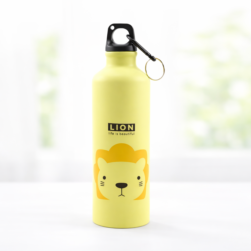 Kids Cartoon Aluminum Water Bottle